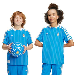 Real Madrid Youth Terrace Icons Jersey Blue - Adidas sale