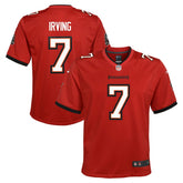 Bucky Irving Tampa Bay Buccaneers Youth Game Jersey - Red Jerseys