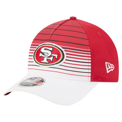 San Francisco 49ers New Era Adventure Gradient 9FORTY M-Crown A-Frame Adjustable Hat - White/Scarlet Hats