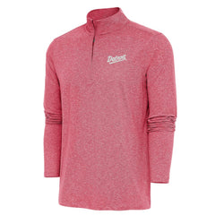 Detroit Red Wings Antigua 2025 NHL Stadium Series Hunk Quarter-Zip Jacket - Heather Red | US 202455765