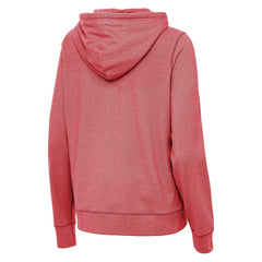 Detroit Red Wings Antigua Women's 2025 NHL Stadium Series Justice Pullover Hoodie - Heather Red | US 202455769