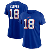 Amari Cooper Buffalo Bills Women's Player Name & Number T-Shirt - Royal T-shirts