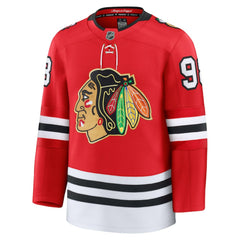 Connor Bedard Chicago Blackhawks Fanatics Centennial Premium Player Jersey - Red | US 202458088