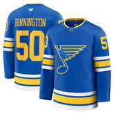 Jordan Binnington St. Louis Blues Fanatics Home Premium Player Jersey - Blue | US 202458091