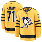 Evgeni Malkin Pittsburgh Penguins Fanatics Alternate Premium Player Jersey - Gold | US 202458137