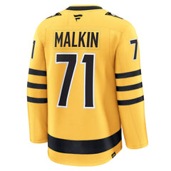Evgeni Malkin Pittsburgh Penguins Fanatics Alternate Premium Player Jersey - Gold | US 202458137