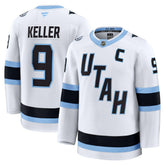 Clayton Keller Utah Mammoth Fanatics Away Premium Player Jersey - White | US 202458176