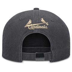 St. Louis Cardinals Nike Monotone Pro Adjustable Hat - Anthracite Hats