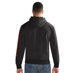Kansas City Chiefs Starter Vintage Pullover Hoodie - Black Hoodies