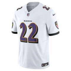 Derrick Henry Baltimore Ravens Vapor F.U.S.E. Limited Jersey - White Jerseys