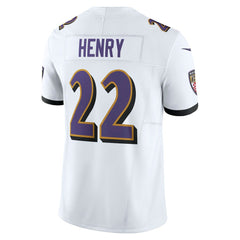 Derrick Henry Baltimore Ravens Vapor F.U.S.E. Limited Jersey - White Jerseys