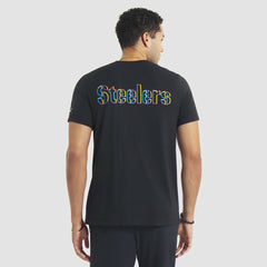 Pittsburgh Steelers Tall 2025 NFL Crucial Catch Tri-Blend Dri-FIT T-Shirt - Black T-shirts