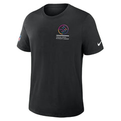 Pittsburgh Steelers Tall 2025 NFL Crucial Catch Tri-Blend Dri-FIT T-Shirt - Black T-shirts