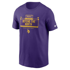 Minnesota Vikings Primetime Local Essential T-Shirt - Purple T-shirts
