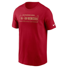 San Francisco 49ers Primetime Local Essential T-Shirt - Scarlet T-shirts
