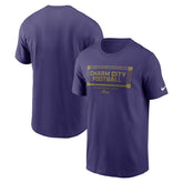 Baltimore Ravens Primetime Local Essential T-Shirt - Purple T-shirts