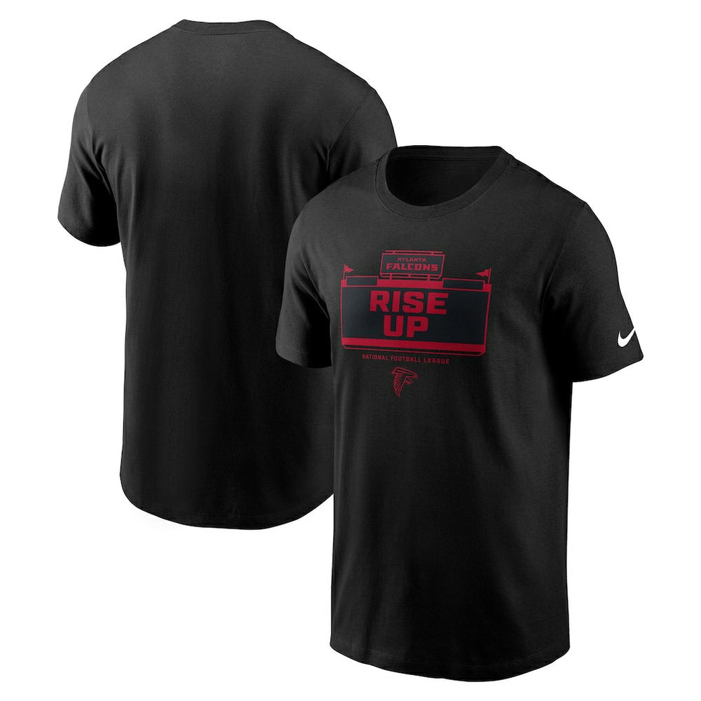 Atlanta Falcons Primetime Local Essential T-Shirt - Black T-shirts