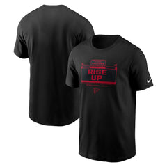 Atlanta Falcons Primetime Local Essential T-Shirt - Black T-shirts
