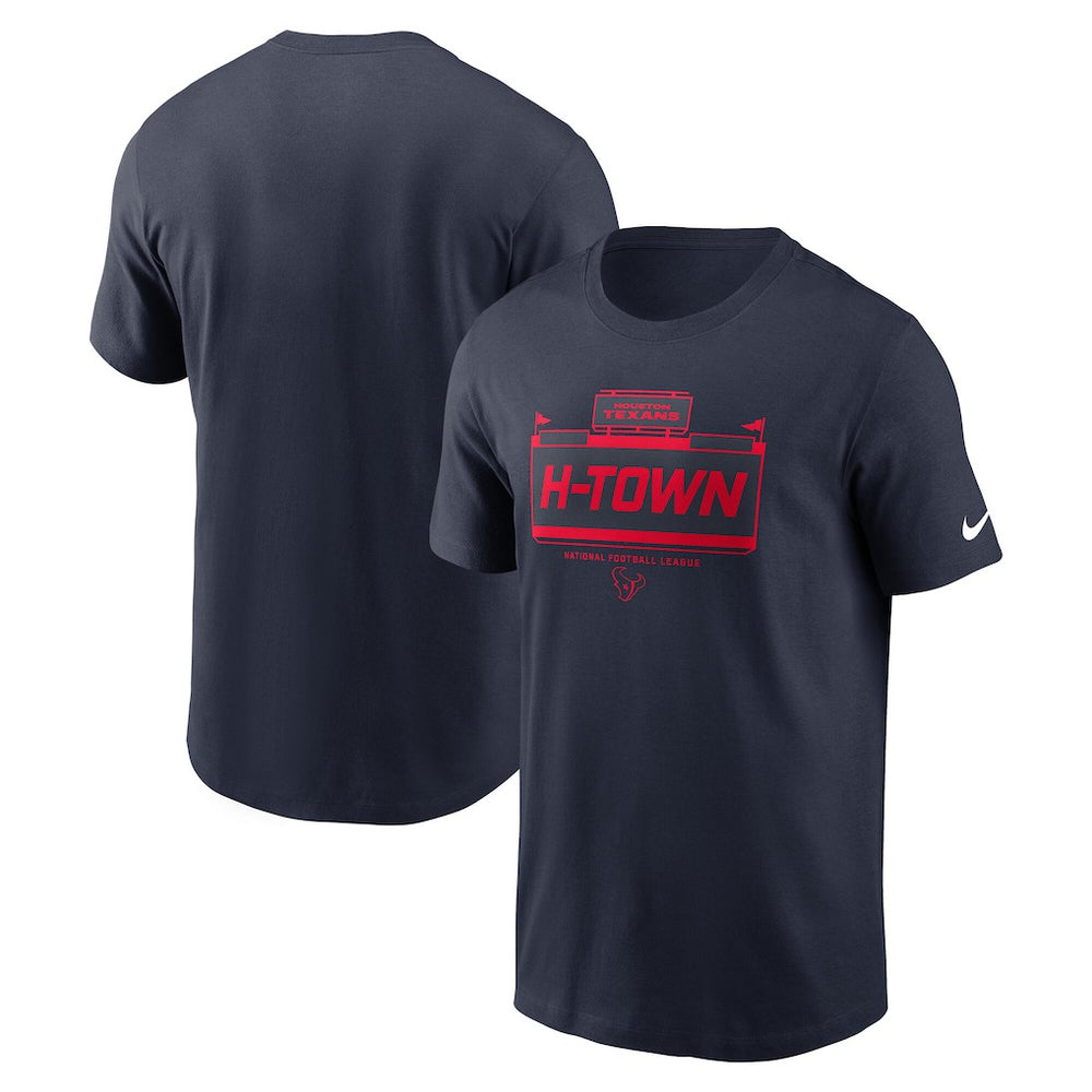 Houston Texans Primetime Local Essential T-Shirt - Navy T-shirts