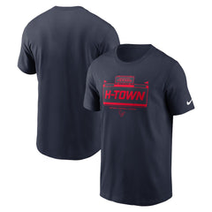 Houston Texans Primetime Local Essential T-Shirt - Navy T-shirts