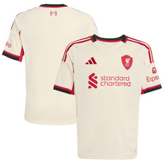 Liverpool Youth 2025/26 Away Replica Jersey White - Adidas sale
