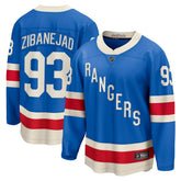 Mika Zibanejad New York Rangers Fanatics Centennial Breakaway Jersey - Blue | US 202461901