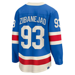 Mika Zibanejad New York Rangers Fanatics Centennial Breakaway Jersey - Blue | US 202461901