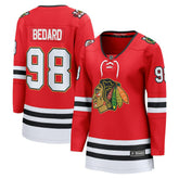 Connor Bedard Chicago Blackhawks Fanatics Women's Centennial Breakaway Player Jersey - Red | US 202462116