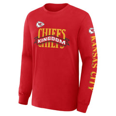 Kansas City Chiefs Hometown Sweep Legacy Long Sleeve T-Shirt - Red T-shirts