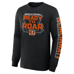 Cincinnati Bengals Hometown Sweep Legacy Long Sleeve T-Shirt - Black T-shirts