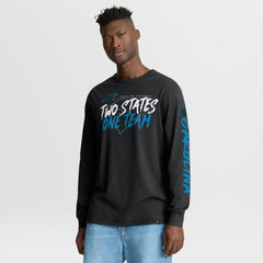 Carolina Panthers Hometown Sweep Legacy Long Sleeve T-Shirt - Black T-shirts