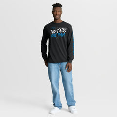 Carolina Panthers Hometown Sweep Legacy Long Sleeve T-Shirt - Black T-shirts