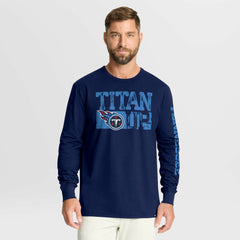 Tennessee Titans Hometown Sweep Legacy Long Sleeve T-Shirt - Navy T-shirts