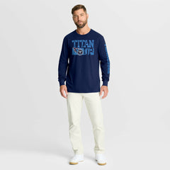 Tennessee Titans Hometown Sweep Legacy Long Sleeve T-Shirt - Navy T-shirts