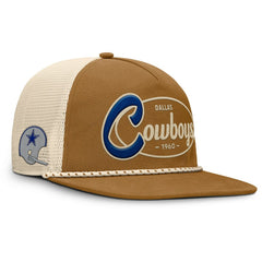 Dallas Cowboys Heritage Adjustable Hat - Brown Hats