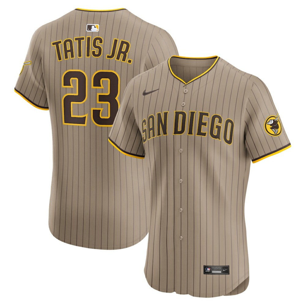 Fernando Tatis Jr. San Diego Padres Nike Alternate Elite Jersey - Sand Jerseys