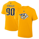 Ryan O'Reilly Nashville Predators Fanatics Authentic Stack Name & Number T-Shirt - Gold | US 202466852