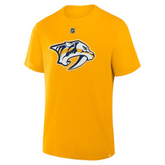 Steven Stamkos Nashville Predators Fanatics Authentic Stack Name & Number T-Shirt - Gold | US 202466854