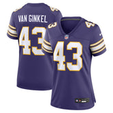 Andrew Van Ginkel Minnesota Vikings Women's Alternate Game Jersey - Purple Jerseys