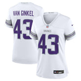 Andrew Van Ginkel Minnesota Vikings Women's Alternate Game Jersey - White Jerseys