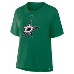 Tyler Seguin Dallas Stars Fanatics Women's Authentic Stack Name & Number T-Shirt - Kelly Green | US 202477497