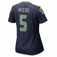 Jason Myers Seattle Seahawks Women's Team Game Jersey - College Navy Jerseys