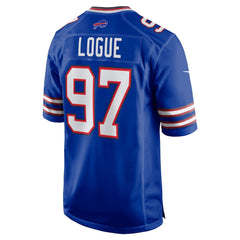Zion Logue Buffalo Bills Team Game Jersey - Royal Jerseys