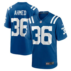 Salvon Ahmed Indianapolis Colts Team Game Jersey - Royal Jerseys