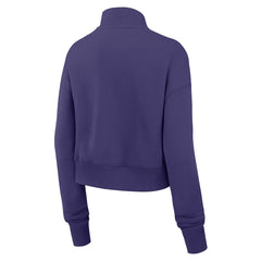 Baltimore Ravens Women's Primetime Phoenix Half-Zip Sweatshirt - Purple Sweatshirts