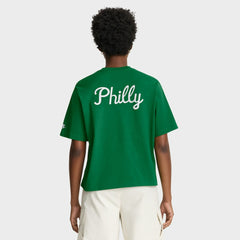 Philadelphia Eagles Women's Rewind Pocket Boxy T-Shirt - Kelly Green T-shirts