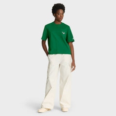 Philadelphia Eagles Women's Rewind Pocket Boxy T-Shirt - Kelly Green T-shirts