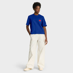 Buffalo Bills Women's Rewind Pocket Boxy T-Shirt - Royal T-shirts