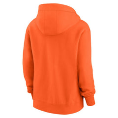 Cleveland Browns Women's Phoenix Rewind Full-Zip Hoodie - Orange Hoodies