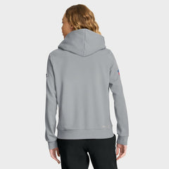 Pittsburgh Steelers Women's 1933 Sideline Standard Issue Dri-FIT Hoodie - Gray Hoodies